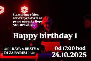 ☕🎶 KÁVA x BEATY x DJ ZA BAREM 🎶☕ Večer v HOPEu, jak má být. Vůně kávy, pohodová atmosféra a beaty, co se pomalu rozbíhají...
